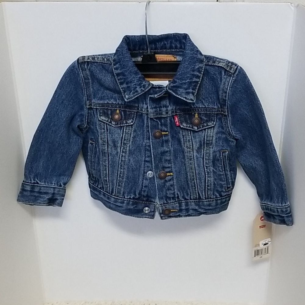 Levi infant jean jacket size 12 months